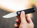 Boker BRLW Folding Knife 3" MagnaCut Steel Blade Black G10 Handle