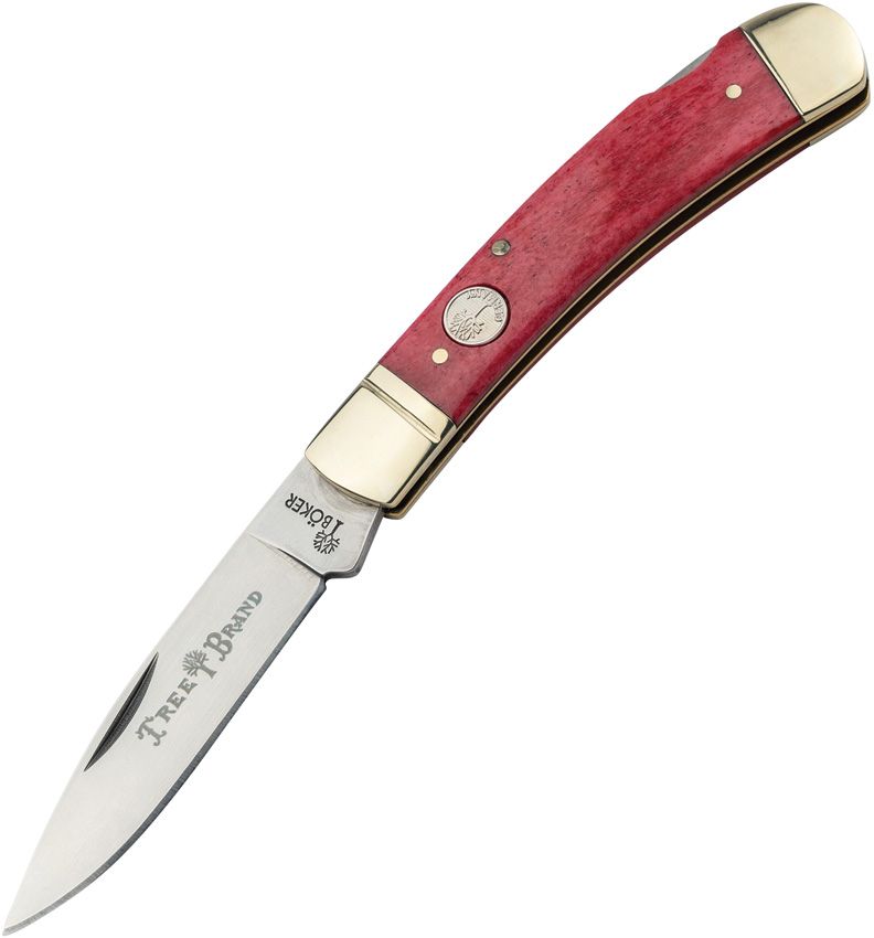 Boker Gentleman´s Lockback Folding Knife D2 Tool Steel Blade Red Smooth Bone Handle 110860 -Boker - Survivor Hand Precision Knives & Outdoor Gear Store