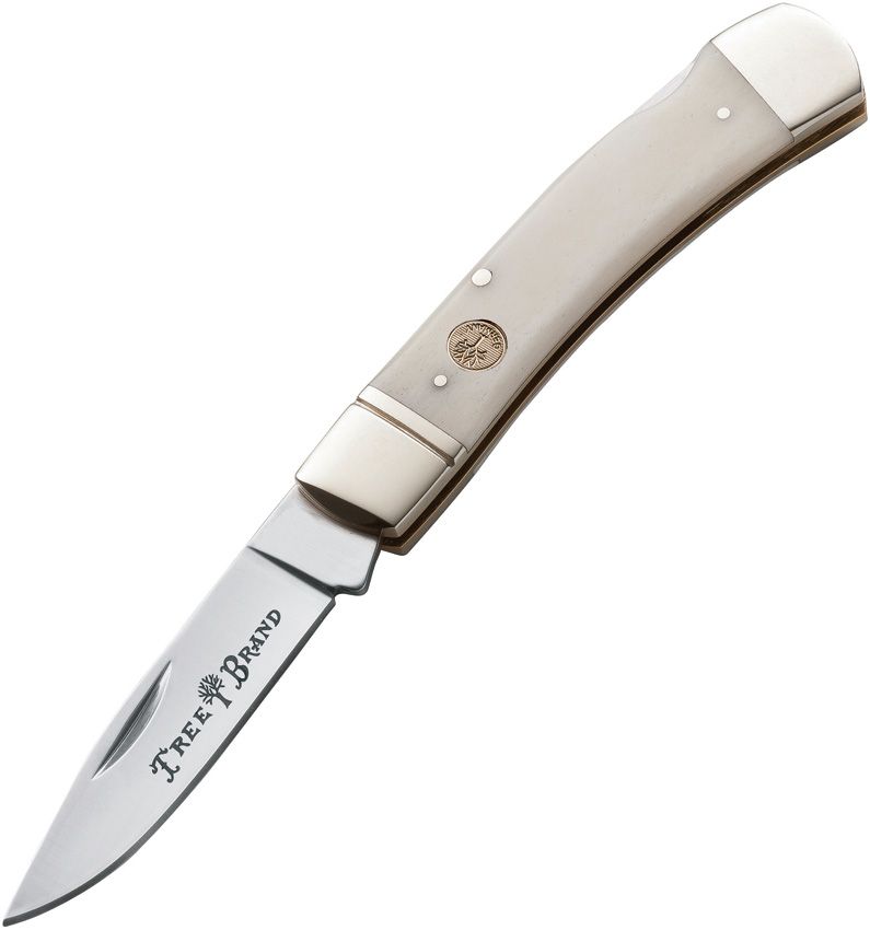 Boker Gentleman's Lockback Folding Knife 2.95" D2 Tool Steel Blade White Smooth Bone Handle 110813 -Boker - Survivor Hand Precision Knives & Outdoor Gear Store
