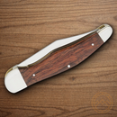 Boker Hunter Pocket Knife D2 Tool Steel Blades Rosewood Handle.
