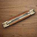 Boker Trad Series Stockman Pocket Knife D2 Tool Steel Blades Brown Bone Handle.