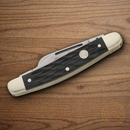 Boker Trad Series Stockman Pocket Knife D2 Tool Steel Blades Black Bone Handle.