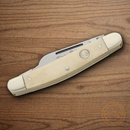 Boker Trad Series Stockman Pocket Knife D2 Tool Steel Blades White Bone Handle.