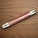 Boker Gentleman's Folding Knife D2 Tool Steel Blade Red Bone Handle.