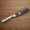 Boker Razor Jack Pocket Knife D2 Tool Steel Blades Black Bone Handle.