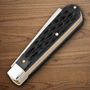 Boker Razor Jack Pocket Knife D2 Tool Steel Blades Black Bone Handle.