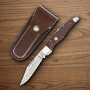 Boker TS 2.0 Folding Knife D2 Tool Steel Blades Brown Wood Handle.