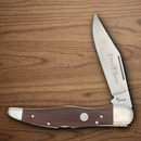 Boker TS 2.0 Folding Knife D2 Tool Steel Blades Brown Wood Handle.