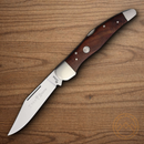 Boker TS 2.0 Folding Knife D2 Tool Steel Blades Brown Wood Handle.