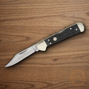 Boker Copperhead Folding Knife D2 Tool Steel Blade Black Bone Handle.
