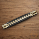 Boker Copperhead Folding Knife D2 Tool Steel Blade Black Bone Handle.