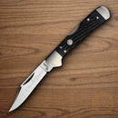 Boker Copperhead Folding Knife D2 Tool Steel Blade Black Bone Handle.