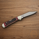 Boker TS 2.0 Copperhead Folding Knife D2 Tool Steel Blade Red Bone Handle
