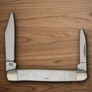 Boker Pen Pocket Knife D2 Tool Steel Blades Faux Mother of Pearl Handle.