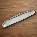 Boker Pen Pocket Knife D2 Tool Steel Blades Faux Mother of Pearl Handle.