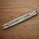 Boker Pen Pocket Knife D2 Tool Steel Blades Faux Mother of Pearl Handle.