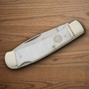 Boker TS 2.0 Folding Knife 2.88" D2 Tool Steel Blade Faux Mother of Pearl Handle.
