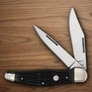 Boker TS 2.0 Pocket Knife 1095HC Steel Blades Black Bone Handle