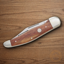 Boker TS 2.0 Pocket Knife 1095HC Steel Blades Rosewood Handle.