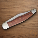 Boker TS 2.0 Pocket Knife 1095HC Steel Blades Rosewood Handle.