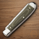 Boker TS 2.0 Trapper Pocket Knife D2 Tool Steel Blade Green Micarta Handle.