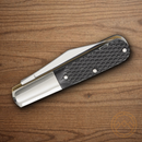 Boker Tree Brand Pocket Knife Stainless Steel Blades Black Bone Handle