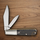 Boker Tree Brand Pocket Knife Stainless Steel Blades Black Bone Handle