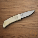 Boker Tree Brand Folding Knife 1.5" Stainless Steel Blade White Bone Handle