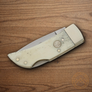 Boker Tree Brand Folding Knife 1.5" Stainless Steel Blade White Bone Handle