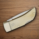 Boker Tree Brand Folding Knife 1.5" Stainless Steel Blade White Bone Handle
