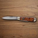Boker Swell-End Jack Pocket Knife Bohler N690 Steel Blades Thuja Wood Handle