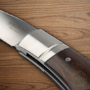 Boker Boxer Folding Knife 3" Bohler N690 Steel Blade Ironwood Handle