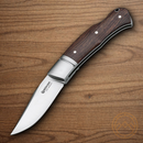 Boker Boxer Folding Knife 3" Bohler N690 Steel Blade Ironwood Handle