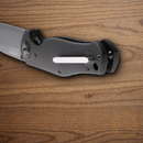 Boker 1969 Z28 Folding Knife 3.13" Damascus Steel Blade Black Aluminum Handle