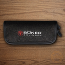 Boker Lockback Folding Knife Bohler N690 Steel Blade Stag Handle
