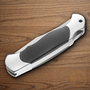 Boker Lockback Folding Knife 440C Steel Blade Buffalo Horn Handle