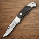 Boker Lockback Folding Knife 440C Steel Blade Buffalo Horn Handle