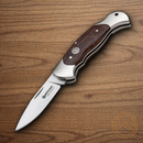 Boker Scout Folding Knife 3.13" Bohler N690 Steel Blade Ironwood Handle.
