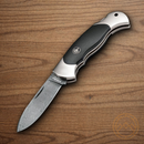 Boker Scout Folding Knife 3.13" Damascus Steel Blade Ironwood Handle.