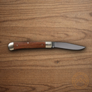 Boker Trapper Folding Knife Carbon Steel Blade Plumwood Handle.