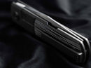 Boker BRLW Folding Knife 2.5" Magnacut Steel Blade Gray Titanium Handle