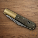 Boker Barlow Expedition Folding Knife 2.5" 440C Steel Blade Brown Micarta Handle.