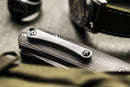 Boker TRPPR Folding Knife 3.25" MagnaCut Steel Blade Green Micarta Handle