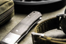 Boker TRPPR Folding Knife 3.25" MagnaCut Steel Blade Green Micarta Handle
