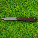 Boker Coffin Folding Knife 3.13 MagnaCut Steel Blade Brown Micarta Handle