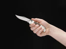 Boker Optima Series Folding Knife 3.63" 440C Steel Blade Stagh Handle