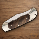 Boker Optima Folding Knife 3.75" 4034 Steel Blade Walnut Handle
