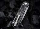 Boker Annual 2026 Folding Knife 3.25" Damascus Steel Blade Black Carbon Fiber Handle