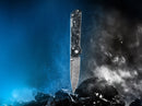 Boker Annual 2026 Folding Knife 3.25" Damascus Steel Blade Black Carbon Fiber Handle