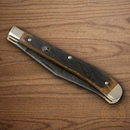 Boker Schloss Burg Delicate Folding Knife 01 Steel Blade Oak Handle.